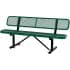 Expanded Metal Benches with Back