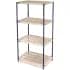 Nexel® Nexelon® Wire Shelving Units with Vented Plastic Mats