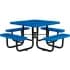 Perforated Metal Picnic Tables