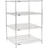 Nexel® Chrome Wire Shelving Extra Deep Units