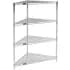 Nexel® Chrome Corner Wire Shelving Units