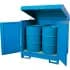 Outdoor Hazmat Drum Storage Cabinets
