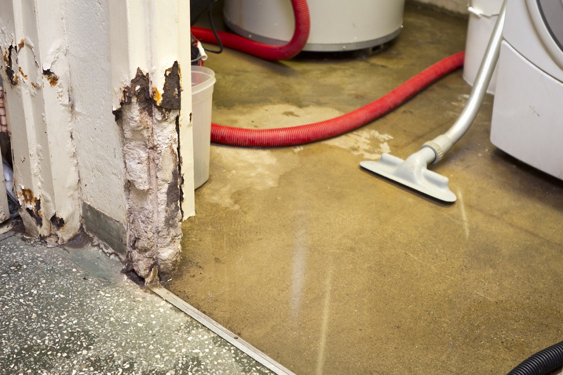 Even if the water is clear, it could be contaminated by sewage or chemicals or even electrified. Avoid contact with water until authorities declare it safe. When navigating and sorting debris it is important to wear waist-high waterproof boots and long gloves.