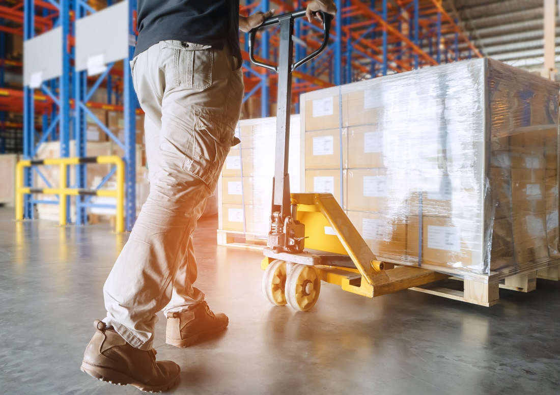 Whether your team needs to move inventory, relocate material, or prep orders for shipping, pallet jacks and hand trucks are a quick and easy way for one person to safely move small loads across short distances.