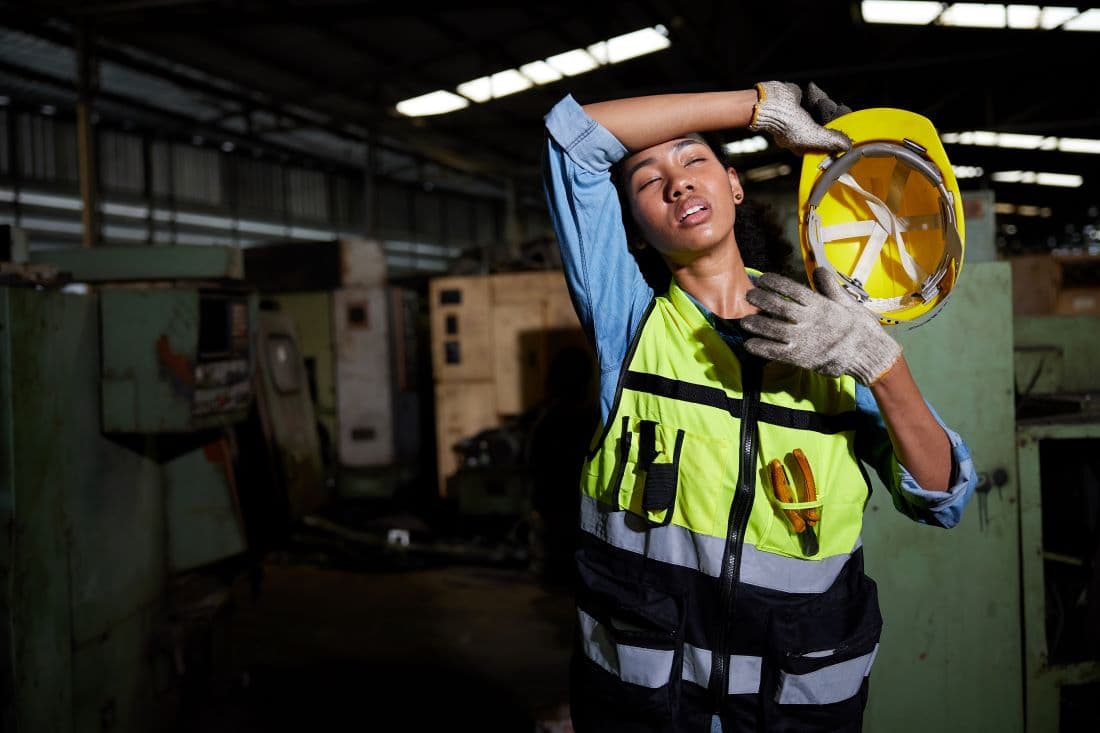 Explore this comprehensive guide to products that can help your team manage and treat heat stroke symptoms, plan for extreme
heat-related illnesses, and prevent heat stress effectively.