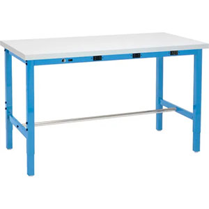 Heavy Duty Adjustable Height Workbench
