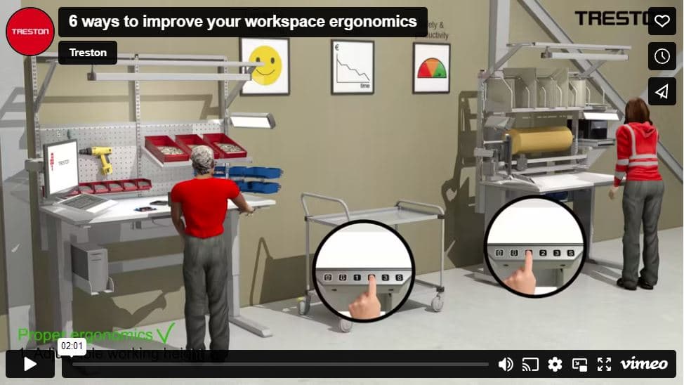 6 ways to improve your workplace ergonomics video thumbnail