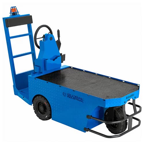 Global Industrial™ Stock Chaser with 4-Step Ladder