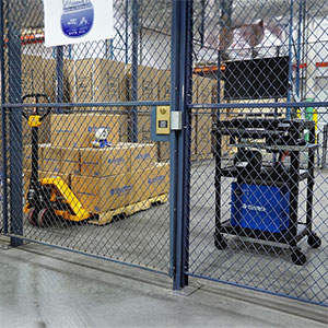 Heavy-Duty Shelving and Protective Netting