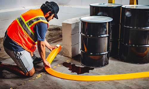 Spill Response Kits and Fire Safety Gear