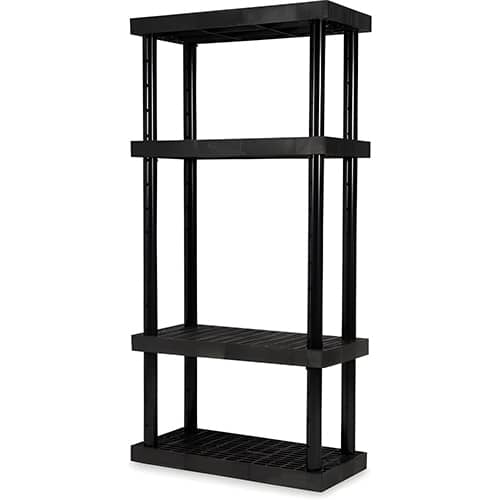 Aluminum & Plastic Shelving